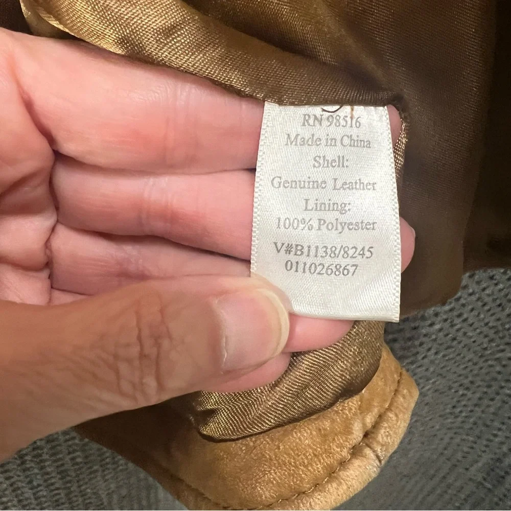 Bagatelle Genuine Leather Jacket Size 16 - Picture 8 of 8